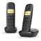Радiотелефон DECT Gigaset A170 DUO Black (L36852-H2802-R201)