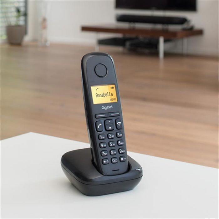 Радiотелефон DECT Gigaset A170 DUO Black (L36852-H2802-R201)