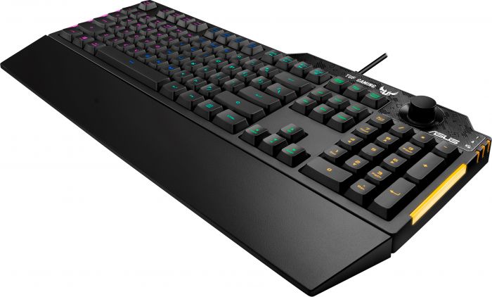 Клавіатура Asus TUF Gaming K1 USB Black UKR (90MP01X0-BKMA00)