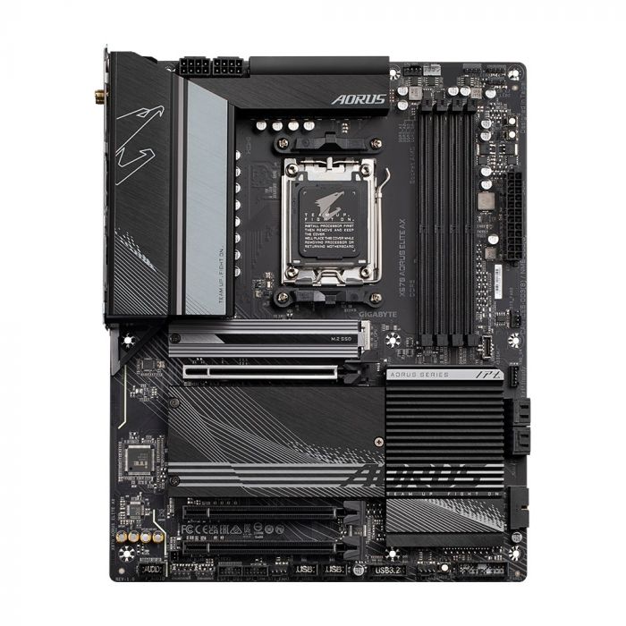 Материнська плата Gigabyte X670 Aorus Elite AX Socket AM5