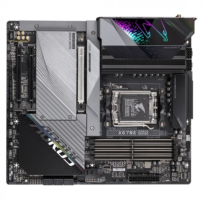 Материнська плата Gigabyte X670E Aorus Master Socket AM5