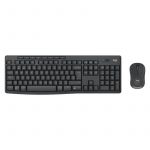 Комплект (клавіатура, миша) бездротовий Logitech MK370 Graphite (920-012077)
