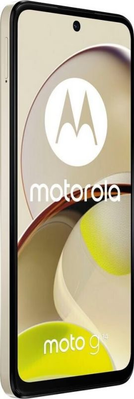 Смартфон Motorola Moto G14 8/256GB Dual Sim Butter Cream (PAYF0041RS)