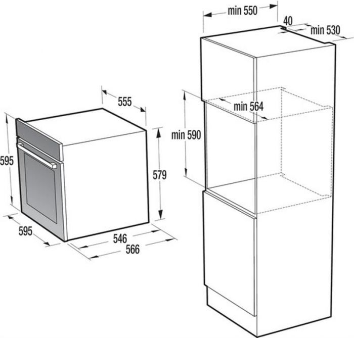 Духова шафа Gorenje GP898B