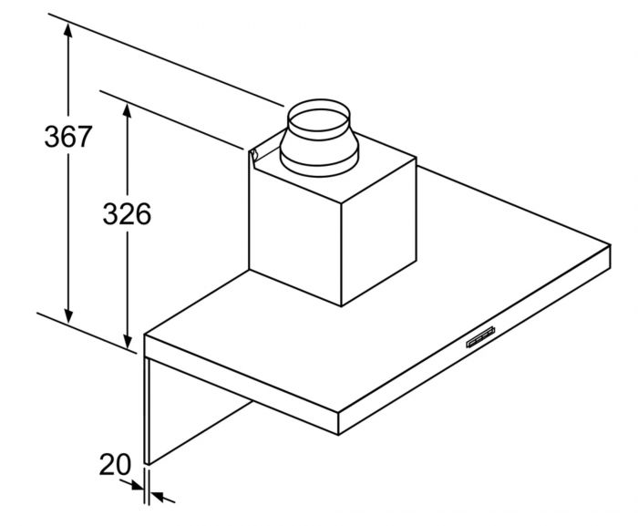 Витяжка Bosch DWB66DM50