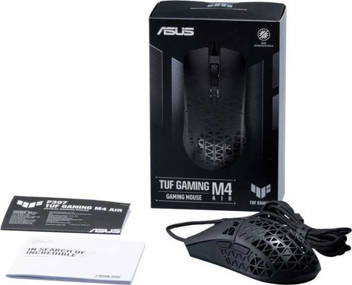 Миша Asus TUF Gaming M4 Air Black (90MP02K0-BMUA00)