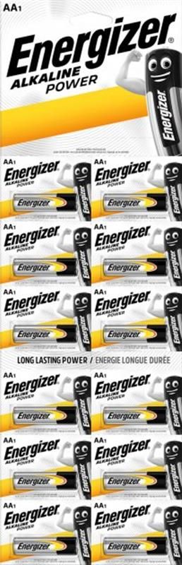 Батарейка Energizer AA/LR06 BL 12шт(1штх12) відривний