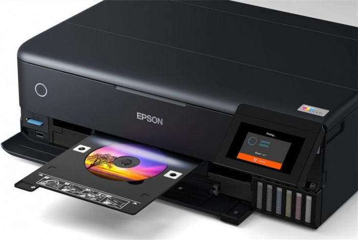 Багатофункціональний пристрій А3 кол. Epson EcoTank L8180 Фабрика друку з Wi-Fi (C11CJ21403)