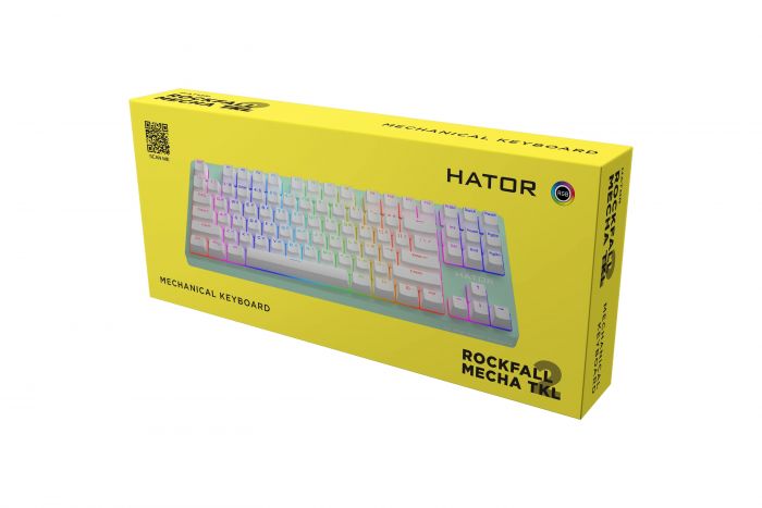 Клавіатура Hator Rockfall 2 Mecha TKL Orange Mint (HTK-723)