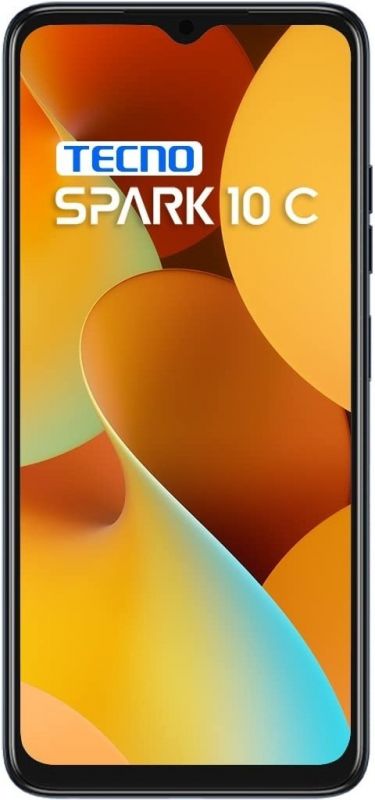 Смартфон Tecno Spark 10C (KI5m) 4/64GB NFC Dual Sim Meta Black (4895180798214)