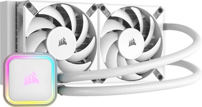 Система водяного охолодження Corsair iCUE H100i RGB Elite Liquid CPU Cooler White (CW-9060078-WW)