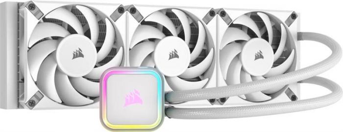 Система водяного охолодження Corsair iCUE H150i RGB Elite Liquid CPU Cooler White (CW-9060079-WW)