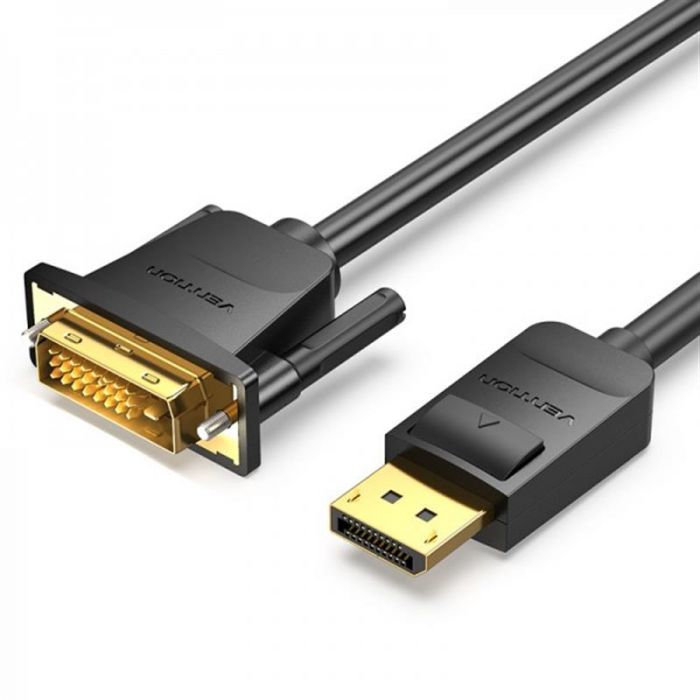 Кабель Vention DisplayPort - DVI (M/M), 2 м, Black (HAFBH)