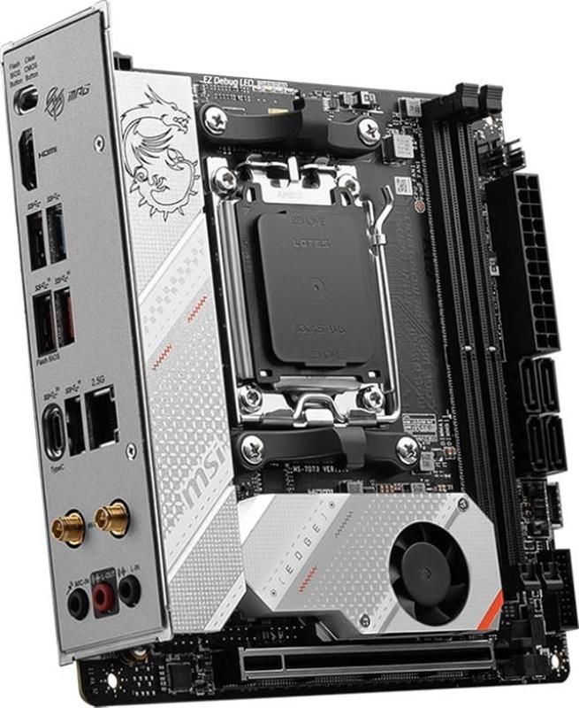 Материнська плата MSI MPG B650I Edge WiFi Socket AM5