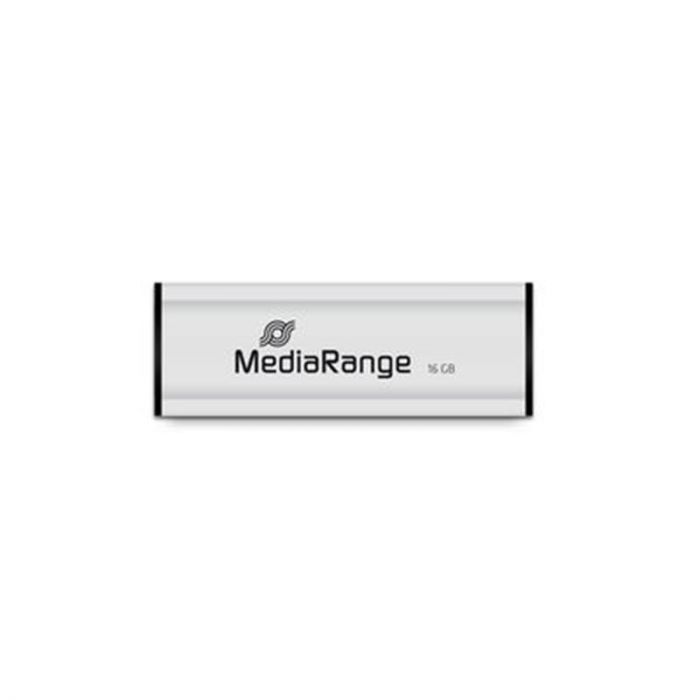 Флеш-накопичувач USB3.0 16GB MediaRange Black/Silver (MR915)