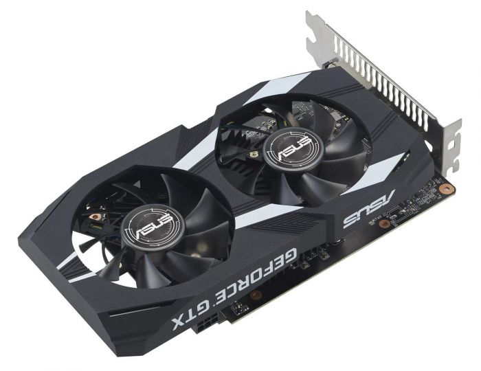 Відеокарта GF GTX 1650 4GB GDDR6 Dual EVO OC D6 Asus (DUAL-GTX1650-O4GD6-P-EVO)