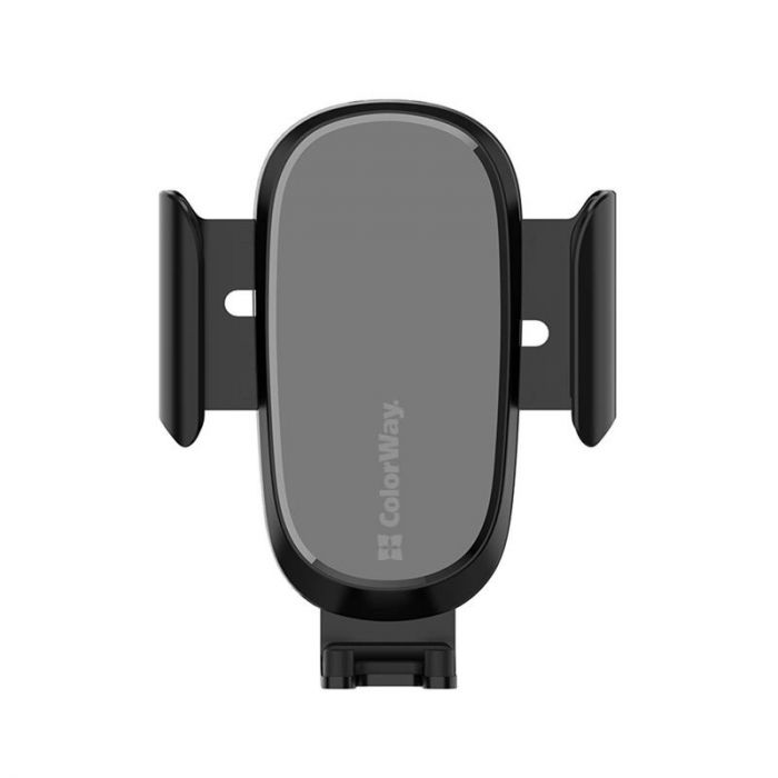 Бездротовий зарядний пристрій ColorWay Air Vent Car Wireless Charger 15W Black (CW-CHAW038Q-BK)