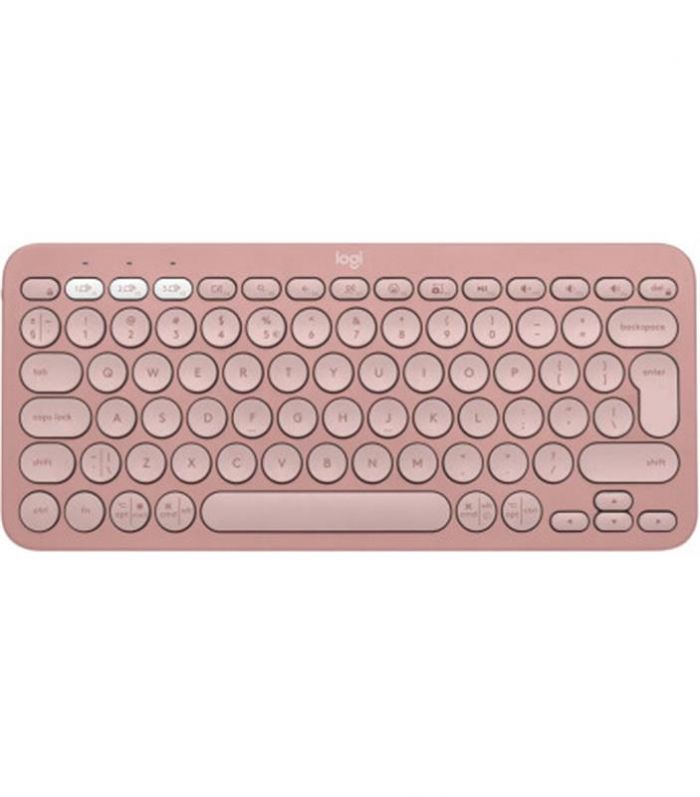 Клавiатура Logitech Pebble Keys 2 K380s Rose (920-011853)