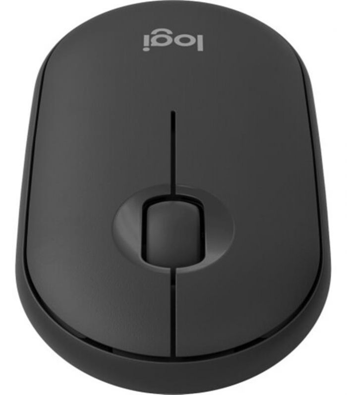 Миша бездротова Logitech Pebble Mouse 2 M350s Graphite (910-007015)