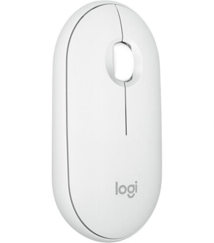 Мишка бездротова Logitech Pebble Mouse 2 M350s White (910-007013)