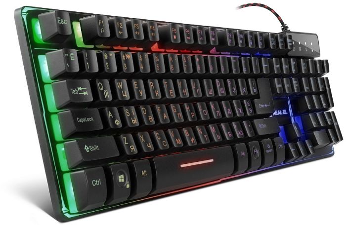 Клавіатура REAL-EL Gaming 8700 Black