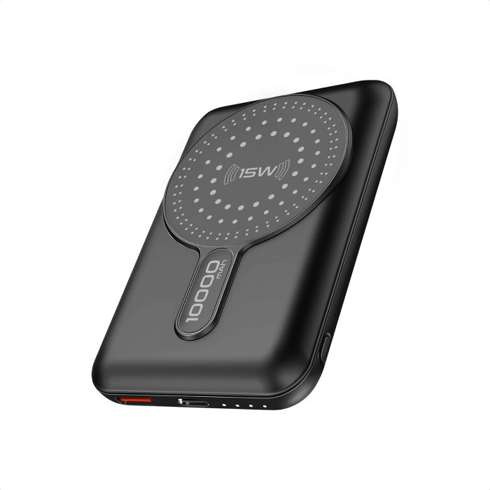 Універсальна мобільна батарея Promate PowerMag-10Pro Black 10000mAh