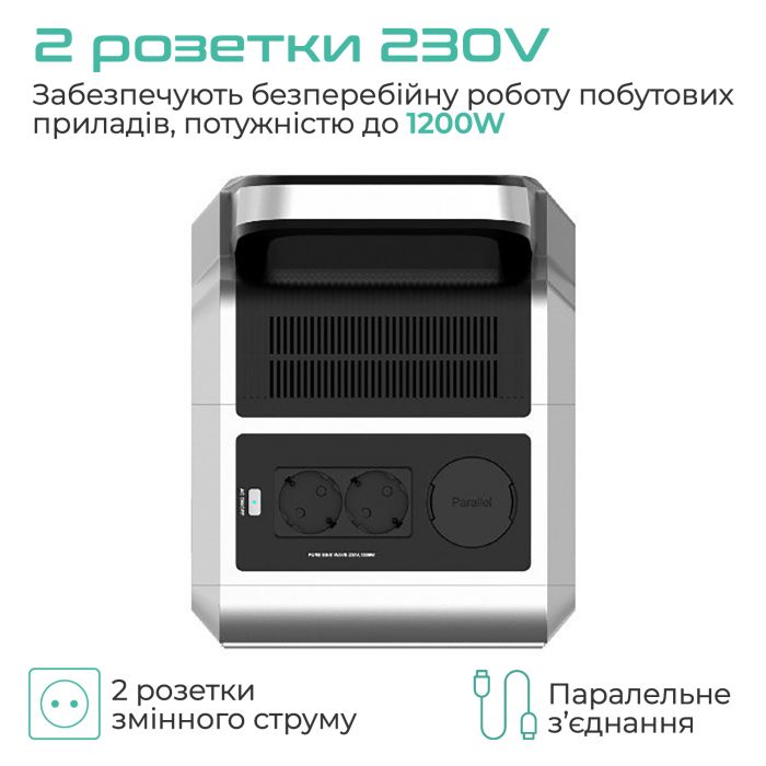 Зарядна станція Vigorpool Captain 1200 1280Wh (VP21-EU)