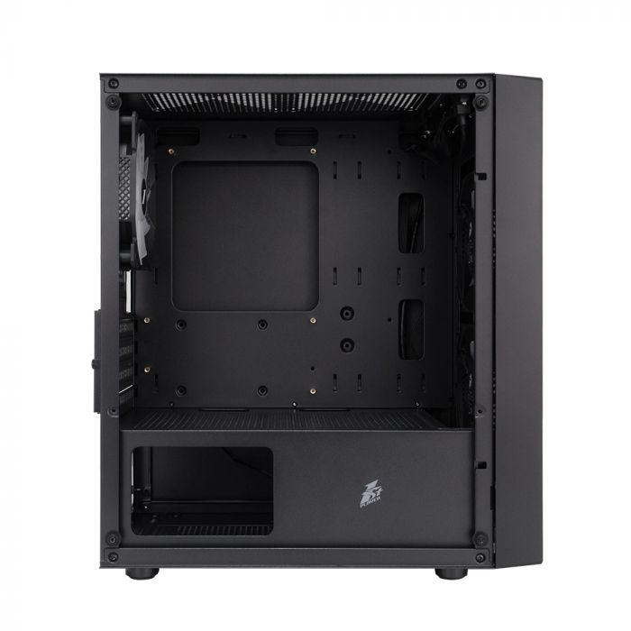 Корпус 1stPlayer BS-2-BK-3F1 Black без БЖ