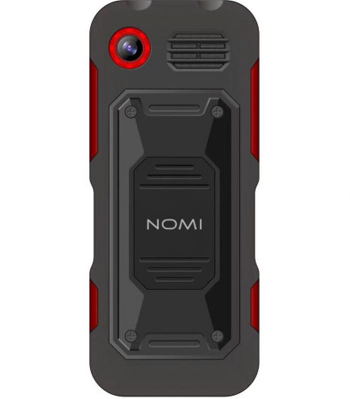 Мобiльний телефон Nomi i1850 Dual Sim Black-Red