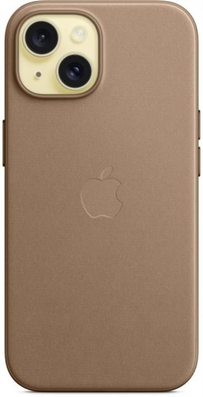 Чохол-накладка Apple FineWoven Case with MagSafe для Apple iPhone 15 Taupe (MT3C3)