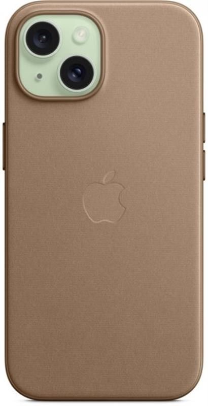 Чохол-накладка Apple FineWoven Case with MagSafe для Apple iPhone 15 Taupe (MT3C3)