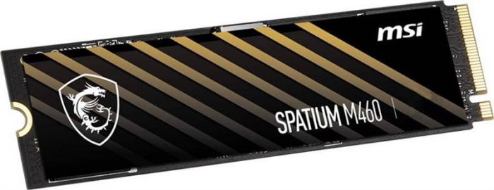 Накопичувач SSD 1TB MSI Spatium M460 M.2 2280 PCIe 4.0 x4 NVMe 3D NAND TLC (S78-440L930-P83)