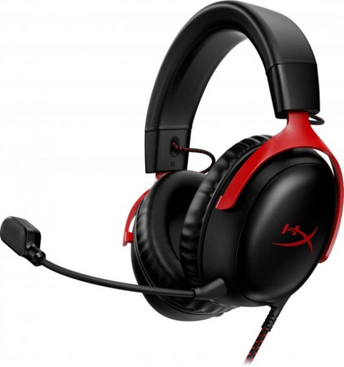 Гарнiтура HyperX Cloud III Black/Red (727A9AA)