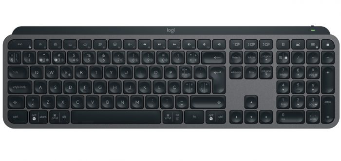 Клавiатура бездротова Logitech MX Keys S Graphite (920-011593)