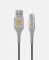 Кабель Luxe Cube Armored USB - USB Type-C, 1 м, сірий (8886668688949)