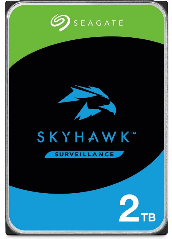 Накопичувач HDD SATA 2.0TB Seagate SkyHawk Surveillance 5400rpm 256MB (ST2000VX017)