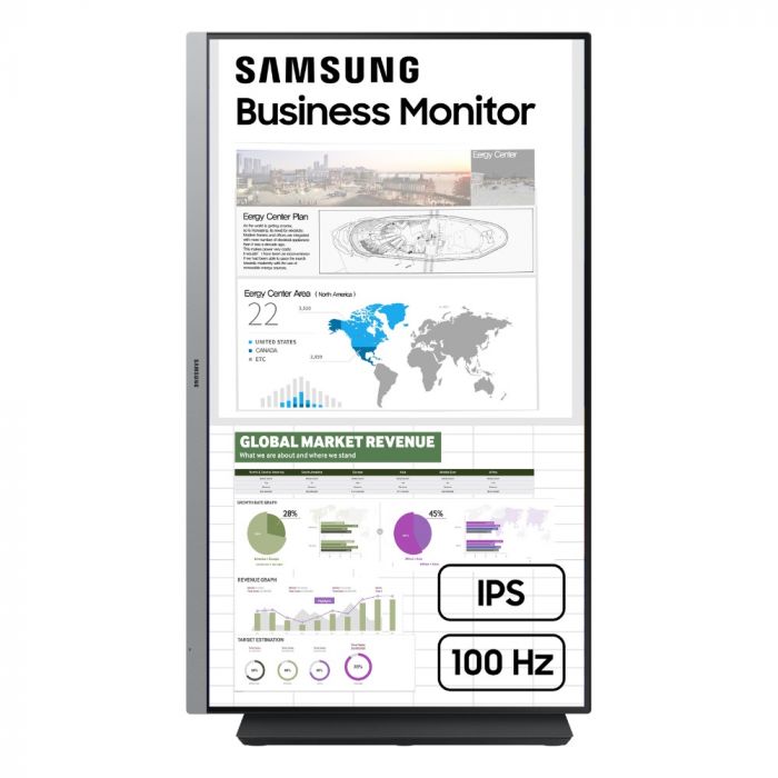 Монiтор Samsung 24" Essential LS24C430G (LS24C430GAIXCI) IPS Black