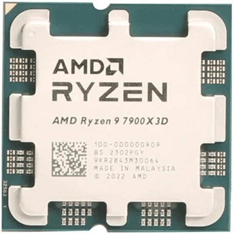 Процесор AMD Ryzen 9 7900X3D (4.4GHz 128MB 120W AM5) Box (100-100000909WOF)