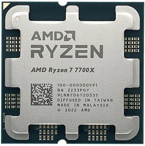 Процесор AMD Ryzen 7 7700X (4.5GHz 32MB 105W AM5) Box (100-100000591WOF)