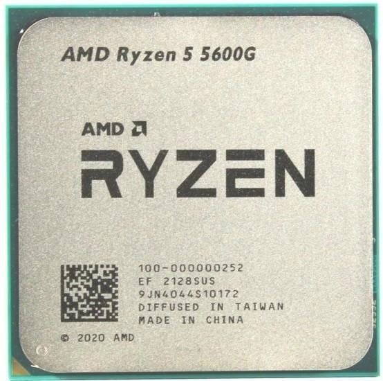 Процесор AMD Ryzen 5 5600G (3.9GHz 16MB 65W AM4) Multipack (100-100000252MPK)