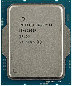 Процесор Intel Core i3 12100F 3.3GHz (12MB,  Alder Lake, 60W, S1700) Tray (CM8071504651013)