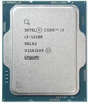 Процесор Intel Core i3 12100 3.3GHz (12MB, Alder Lake, 60W, S1700) Box (BX8071512100)