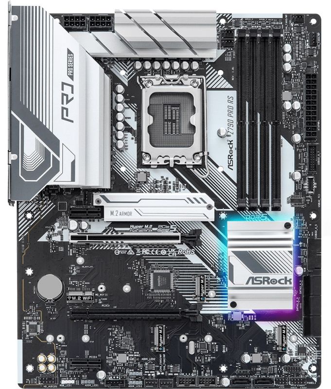 Материнська плата ASRock Z790 Pro RS Socket 1700