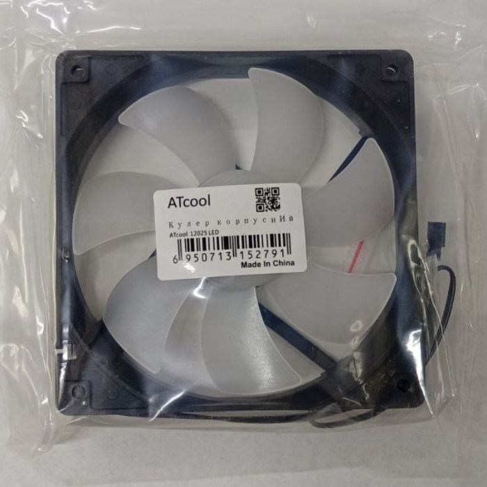 Вентилятор Atcom ATcool 12025 6хLED (15279)