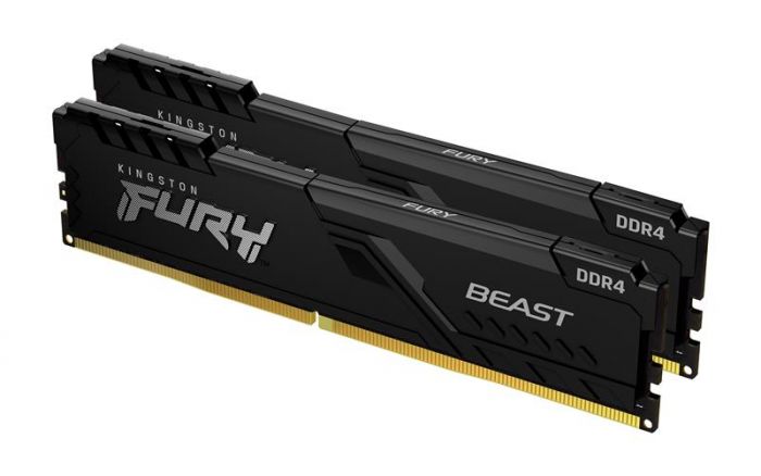 Модуль пам`ятi DDR4 2x16GB/3200 Kingston Fury Beast Black (KF432C16BBK2/32)