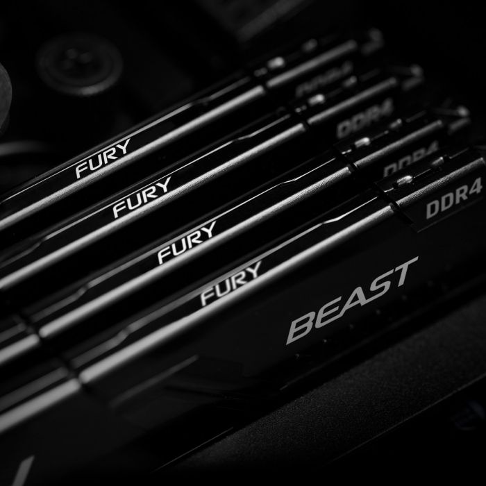 Модуль пам`ятi DDR4 2x4GB/2666 Kingston Fury Beast Black (KF426C16BBK2/8)