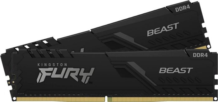 Модуль пам`ятi DDR4 2x8GB/2666 Kingston Fury Beast Black (KF426C16BBK2/16)