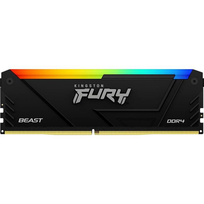 Модуль пам`яті DDR4 2x8GB/3600 Kingston Fury Beast RGB Black (KF436C17BB2AK2/16)