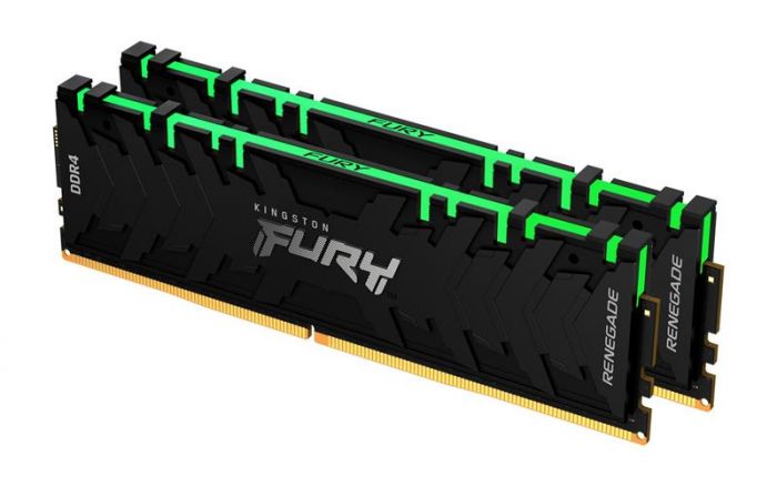 Модуль пам`яті DDR4 2x32GB/3200 Kingston Fury Renegade RGB (KF432C16RBAK2/64)