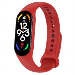 Силіконовий ремінець BeCover для Xiaomi Mi Smart Band 7 Red (707485)